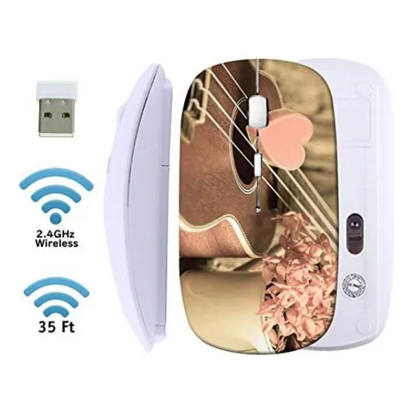 MSD 무선 마우스 노트북 PC 노트북 컴퓨터 맥북 ID 42286314 발렌타인 데이 backgroun에 대한 USB DPI 소음 및 침묵 클릭 1000 DPI가있는 흰색 기본 여행 2.4G 무선 마우스, 본상품선택, MXADAVaJIA _ 호수에서 수영하다 _ 793