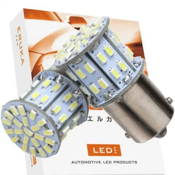 에루카 (Eruka) G18 / S25 싱글 G18 호환 사이즈도 납득의 밝기 3014LED50 연 2 개의 흰색 일본 검사 장비 SS-073-2S 화이트 / G