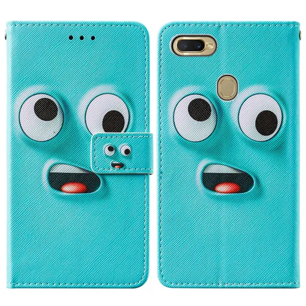 적용 OPPO POOPA5S 독창적 카드꽂이 A12 개성 풀팩토리 다이어리형 가죽커버