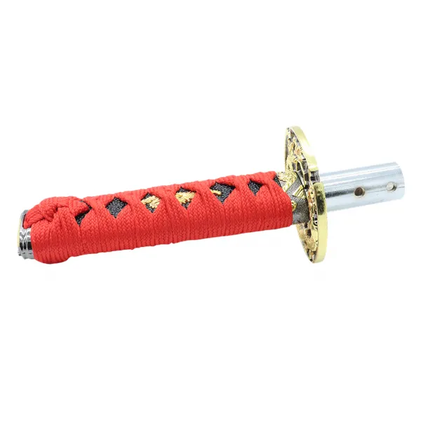 STK사무라이 검 150mm 레드 수동식 시프터 레버 자동차 기어 노브