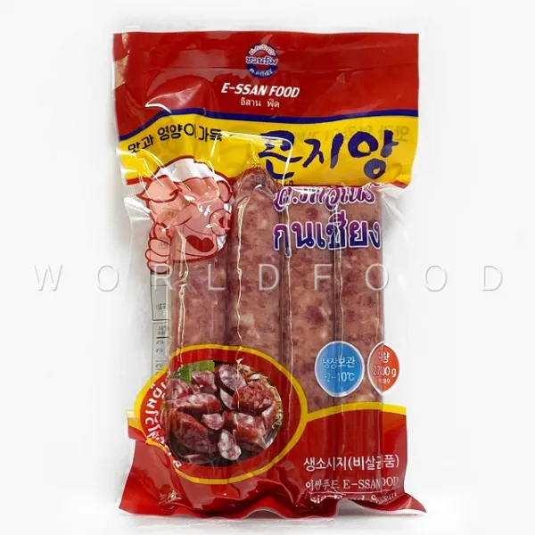 월드푸드 이싼푸드 태국 소시지 곤지앙 햄 라창 Thai Sausage 1팩 300g