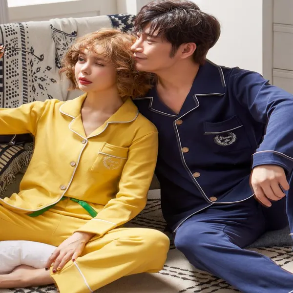 빅피플 잠옷 빅사이즈 긴팔 이지웨어 커플잠옷 Sa1693 투피스