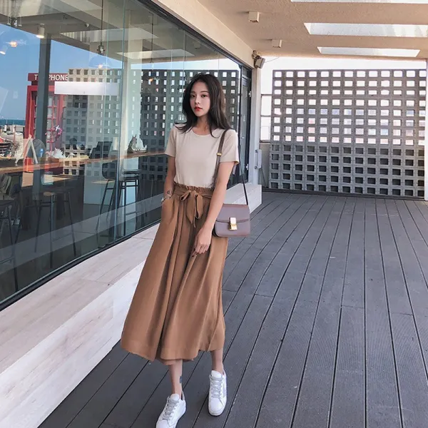 늦바람 인싸템 홍콩무드 클래식 숲 계 루즈핏 쇼트룩 여신 여름