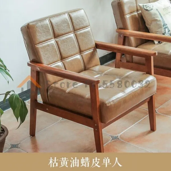 357153 / 디저트 찻집 의자 커피 레스토랑 카드 좌석 간단한 레저 사무실 리셉션 가죽 소파를 토론하기 위해, c