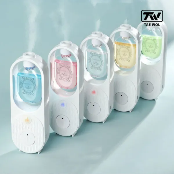 TAE WOL 자동 디퓨저 실내용 아로마 방향제 자동 분사기 충전식 룸스프레이, 샹글리라