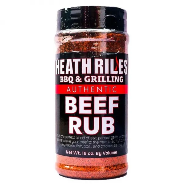 해외구매 Heath Ralles 바베큐 쇠고기 비어 조미료 챔피언 핏마비 조리법 셰이커 향신료 믹스 16 oz., 상세참조, 상세참조