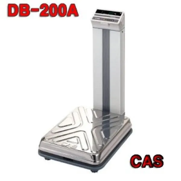 CAS 전자저울/200kg(50g)/체중계/농수산/미곡상/공장/축산용/병원/헬스/목욕탕 DB-200A