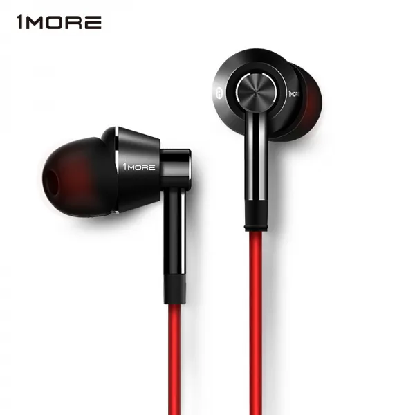 1MORE (1MORE) 헤드폰의 중국 고음 (hd) 샤이너 (santier) 음악 합작 모델에 쓰이는 화웨이 샤오미 (小米) 휴대폰 헤드폰의 티타늄색 레이어폰