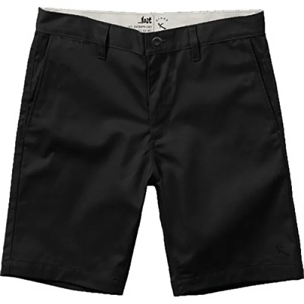 Lost Big Boys' Jobless Chino Walkshorts 22 Black 로스트 빅 보이즈 실직 치노 워크 쇼트 22 블랙, 1
