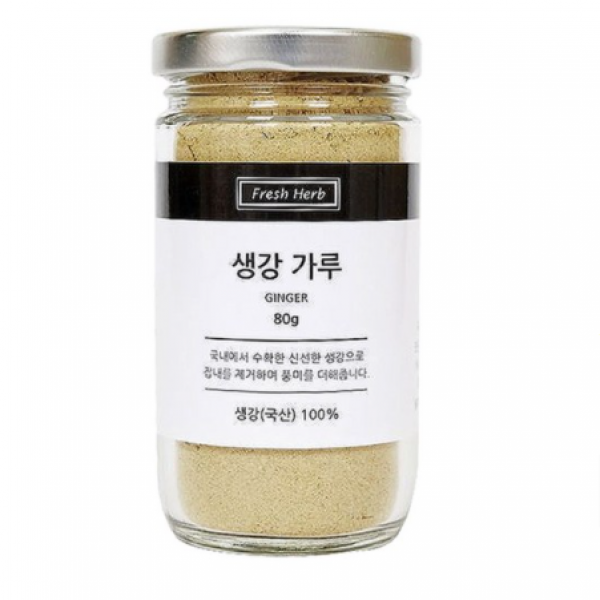 신선약초 생강가루, 80g, 9개