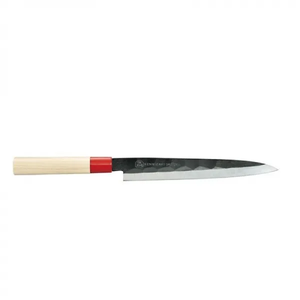 칼/조리 기구[흑 타 야나기 칼날 칼날 길이 210mm]일본제 탄소 함유량이 적은 쇠 플러스 히타치야 스키