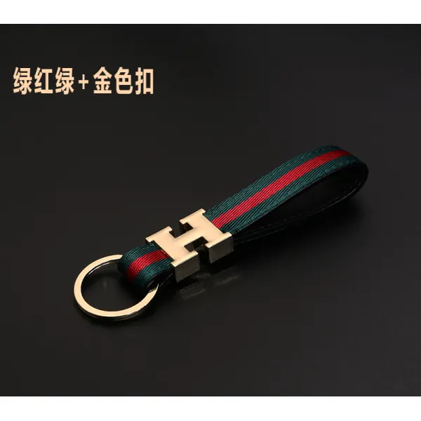 커플키홀더 LVAMP GEDETE 열쇠고리 여성 자동차 남성 걸이용품 BMW에 적용 벤츠 4426980622, 그린 듯이 기뻐함 골드 H[배송 말굽