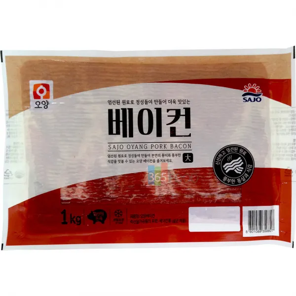 사조오양 베이컨 베이콘 A 1kg 1개