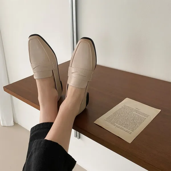 [언니구두] 로제 베이직 로퍼 (2.5cm)