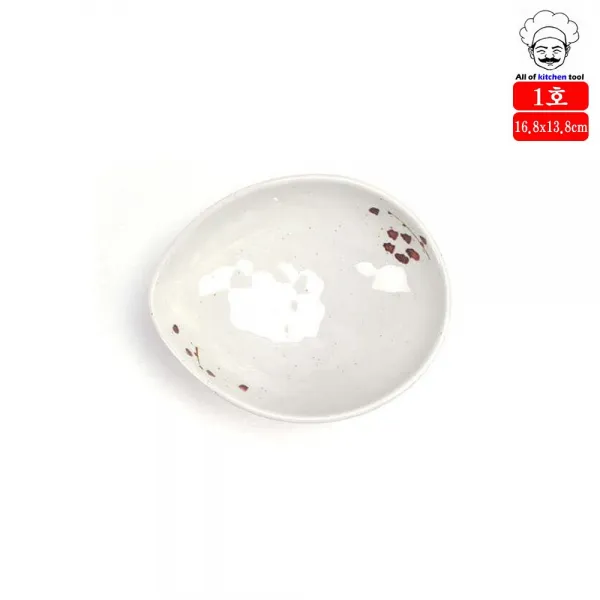 살구 타원볼 멜라민그릇 1호 동궁다이아 본상품선택