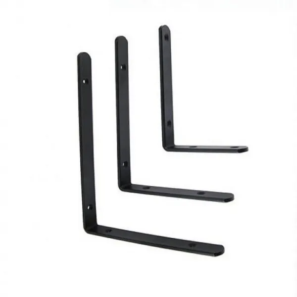 정원에핀국화 선반 ㄱ자선반 4.5t 흑색 사이즈 소 선반대 받침 부속품 1