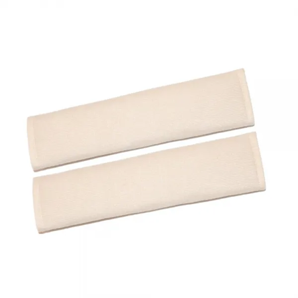 2 Pcs 자동차 스타일링 보편성 편안한 자동차 안전 좌석 벨트 어깨 패드 커버 쿠션 하네스 자동차 어깨 패드 Beige개