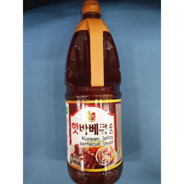 (맛나)핫바베큐소스 2.05KG/청우, 1개
