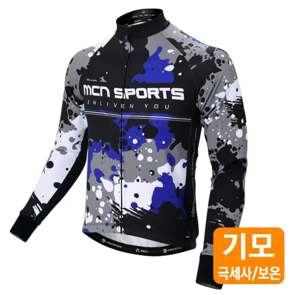 MCN MERLIN 멀린 (입춘/입동) 자전거 기모 긴팔져지