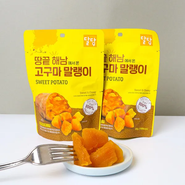 땅끝 해남에서 온 고구마 말랭이 60g, 12팩