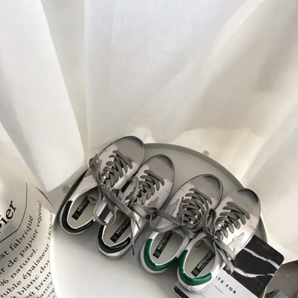 Deliken pu 로퍼 빈티지 단화 캔버스화