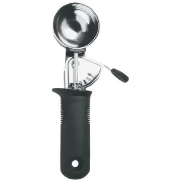 OXO Good Grips Trigger Ice Cream Scoop Silver One Size: Kitchen Dining PROD5120005285, 상세 설명 참조0, One Color