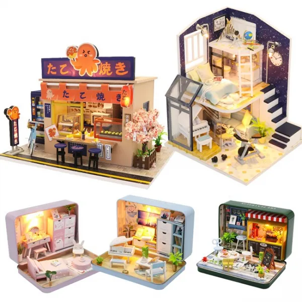 DIY 미니어쳐꾸미기 14종 모음, DIY 노천카페(소) MTD-12