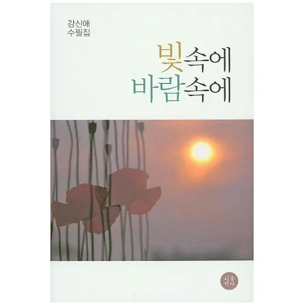 빛속에 바람속에:강신애 수필집, 시문학사