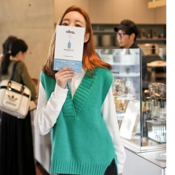[해외]여성상의 > 베스트 한국은 대리 구입하여 백조의 호수를 파수를 본다 한국 신제품이 Chic을 대리 구입하여 깊어 박하 색의 심 V의 전 짧아 후 길게 불규칙 편직의 본분은 마협여 항목을 찌르기 좋아한다(배송비