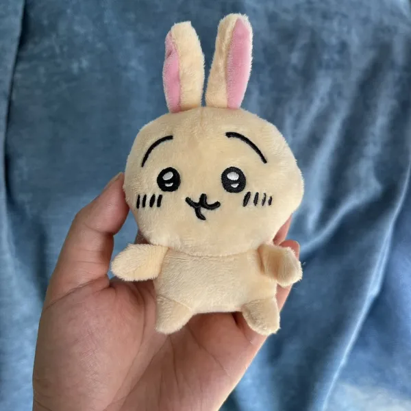 나가노 농담곰 치이카와 하치와레 우사기 포테타마 모찌 인형 키링, 표찰과 표찰에 주의하다., 10센티 이하cm