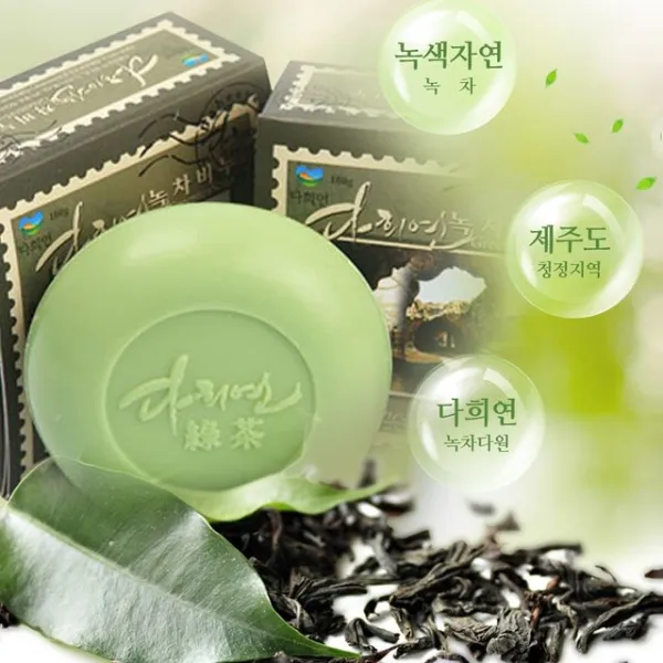 [디망슈]W32EEFB 더블 딥 클랜징 녹차 비누 청정제주 기초화장품 상품설명 필수확인, 본상품선택