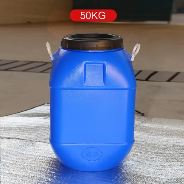 가정용 식료품 급 50L 토트 물백 네모난 100 화학공업 통대 뚜껑 두꺼운 효소통, 특 후한 돈 50리프트 블랙 뚜껑 스