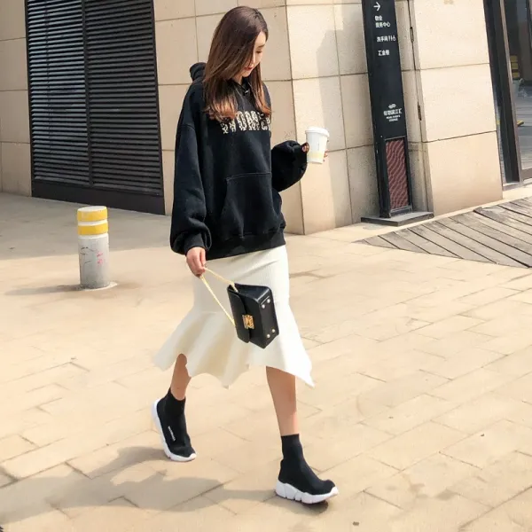 가나다몰 여자 가을 겨울 호피 레오파드 로고 기모 후드 티셔츠 Bwyt 626 긴팔
