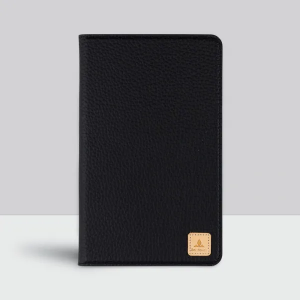베토벤 갤럭시 탭 A 8.0 2019 with S Pen 스탠딩 케이스 SM-P200 P205, 05_천연가죽 블랙