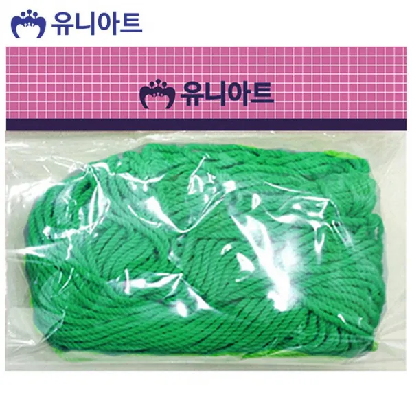 Clovert87 유니아트 실 6000 칼라 면사 초록 단일상품