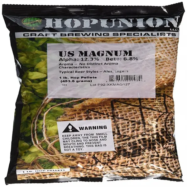 RiteBrew - Magnum (US) Pellet Hops - 1lb. RiteBrew-매그넘 (미국) 펠렛 홉-453.6g., 1