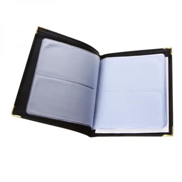 합 심 명함 책 하 드 보드 명함 클립 휴대용 플 로 피 북 페이지 명함 권 여러 개 를 할 수 있 으 며 Nu 64 플 로 피 명함 권 64 매 를 장 착 할 수 있 습 니 다.