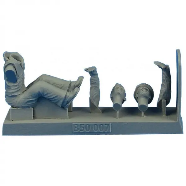 에어로 보너스 1/35 제 2 차 세계 대전 독일 해군 병사 7 특수 잠항 정 어뢰정 용 레진 키트 ARB350007