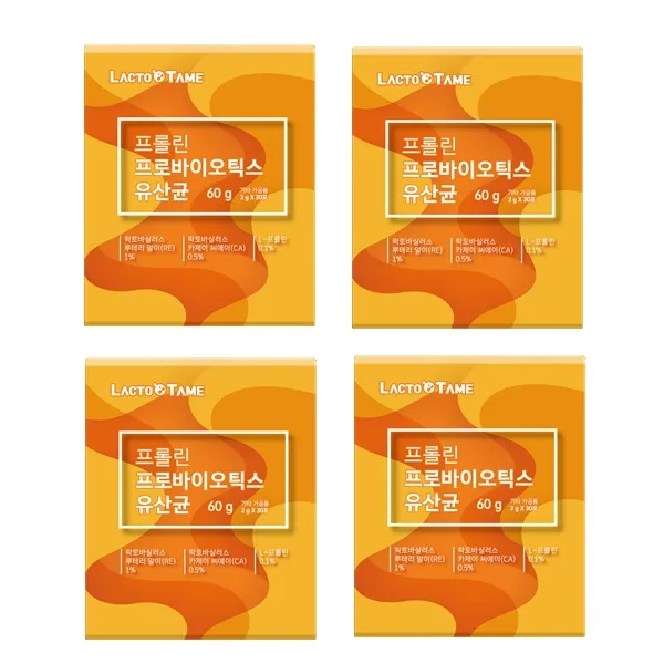 락토테미 프롤린 프로바이오틱스 모유유산균 락토바실러스 루테리 가세리 신바이오틱스 유산균먹이 프리바이오틱스 뚱보균 잡는 lgg 유산균 포스트바이오틱스 스틱, 120포, 2g