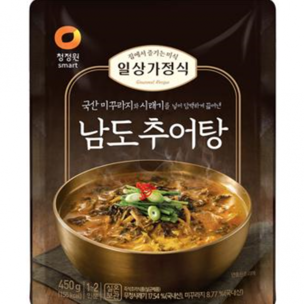 청정원 일상가정식 남도추어탕450gx5 5개 450g