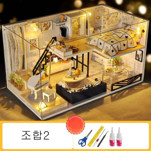 뉴타임즈20 diy 오막살이 다락별장 XT03 A8, 조합2
