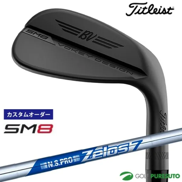 ＼★선착 쿠폰 배포중★／커스텀 오더 타이틀리스트 bow K 디자인 SM8 웨지(wedge)（46도～54도）제트 블랙, 상세 설명 참조7, 상세 설명 참조7