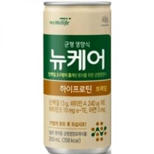 대상웰라이프 완전균형 영양식 뉴케어 하이프로틴, 200ml, 60캔