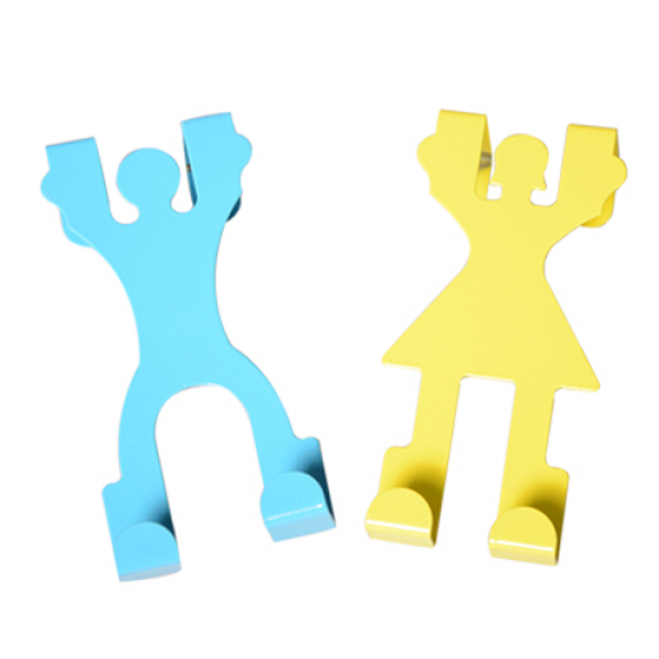 아트박스/페이크북 구사일생 도어 후크, 옐로우