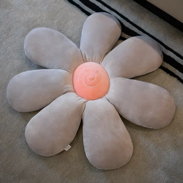 데이지 의자 꼬리뼈 엉덩이 받침 푹신푹신 쿠션 방석 그레이_60 Cm