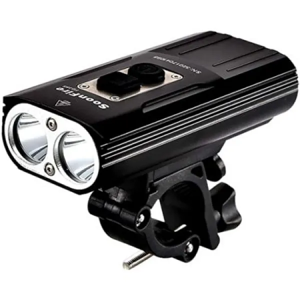 곧이어 점화 FD38S USB 충전식 자전거 헤드라이트 2Cree XM-L2 LED 1870 루멘스 방수 초경량 자전거 라이트 심플한 조립 및, 단일옵션