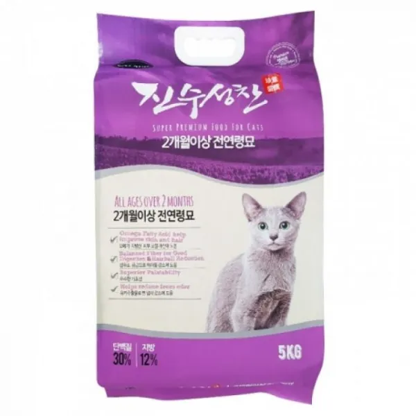 전묘용5kg진수성찬byjbrk 5962개월이상, kdongmall 정성배송 애묘사료