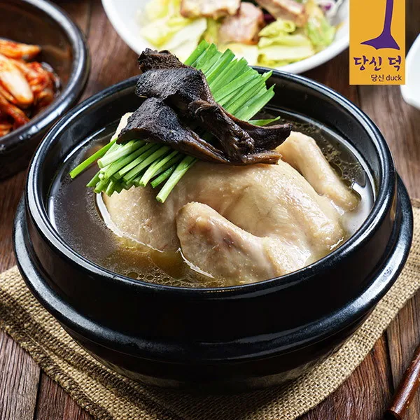 [당신덕] 능이 삼계탕 1kg x 3팩, 상세 설명 참조