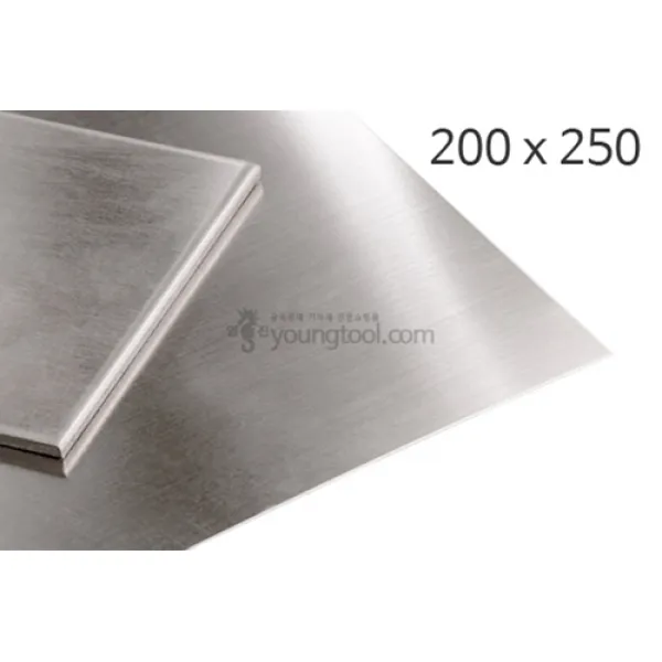 영진재료 백동판 (200 x 250mm) 동판 양백판 모형재료 금속재료 금속공예, 두께 : 0.5 (mm)