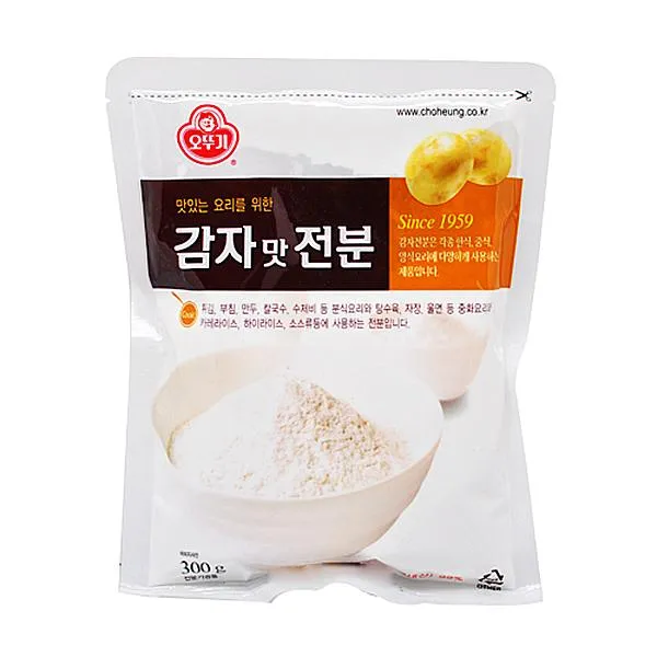주식회사 조흥 마감 10분전 내일은 없다 희귀성 감자맛 오뚜기 전분 300g, 1